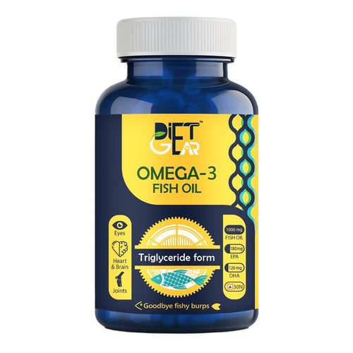 Diet Gear Omega 3 Fish Oil bottle