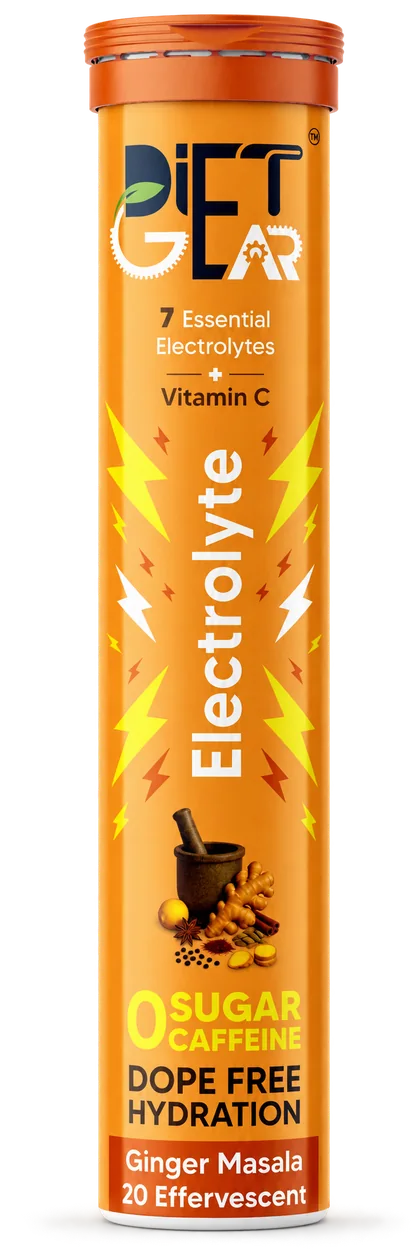Diet Gear Electrolyte Ginger Masala tube