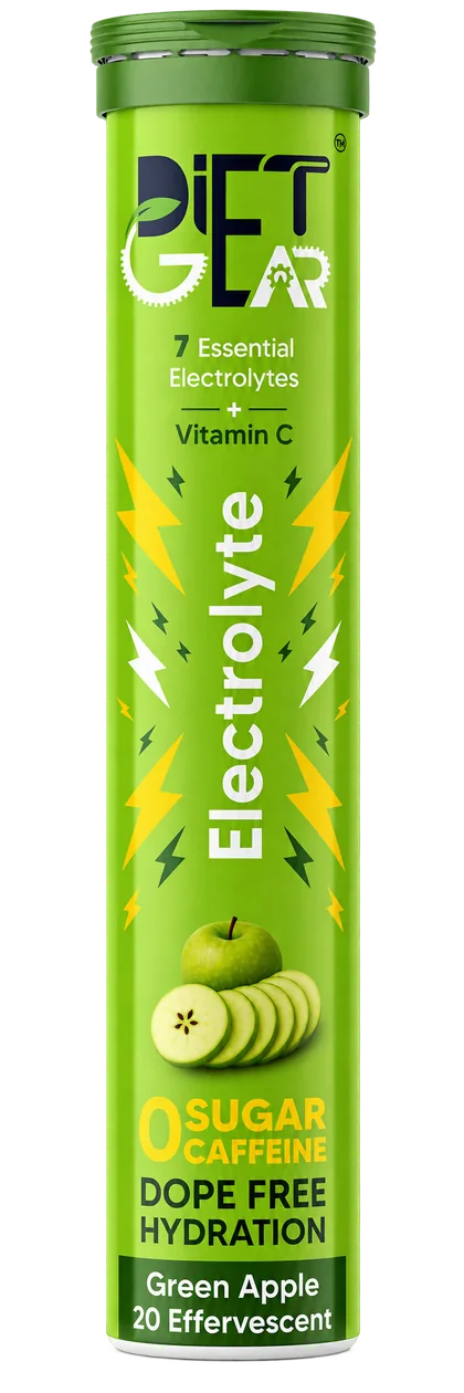 Diet Gear Electrolyte Green Apple tube