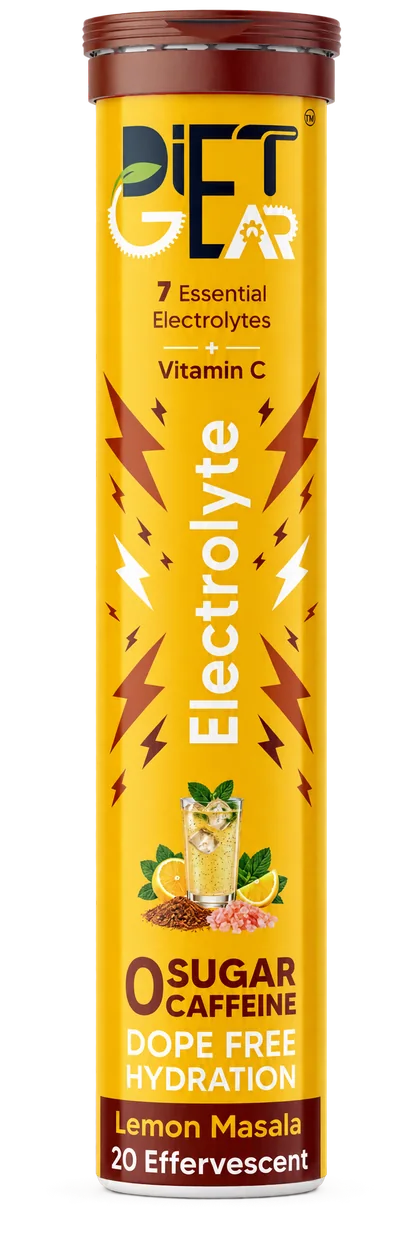 Diet Gear Electrolyte Lemon Masala tube